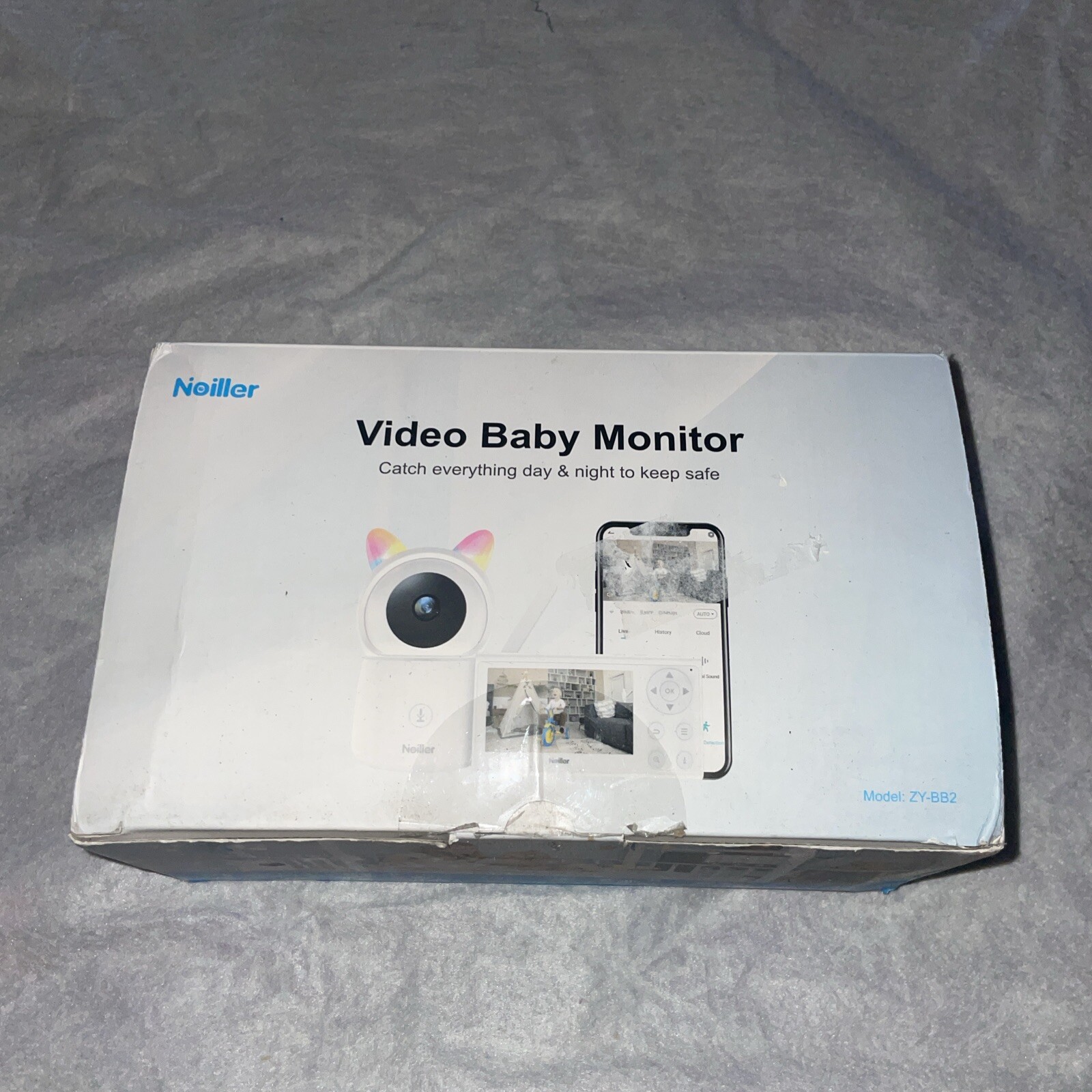 Baby Monitor 4.3” Video Baby Monitor 1080P Camera Smart 2.4G WiFi Audio-image