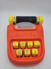 VTG 1976 Mattel Kids' Toy Play Typewriter Made in USA Retro Kids Toy *READ*