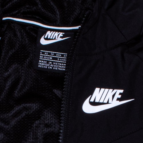 Nike Boys Sportswear - Wind Runner Jacket 'Black' Size 7 / Size 4 - Picture 15 of 20