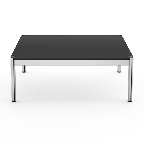 USM Haller Style Modern Metal Wood Coffee Table Square Tea Table Living Room - Picture 24 of 33