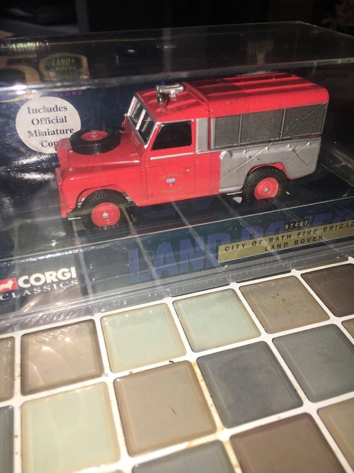 Corgi 07407; Land-Rover Series 2 109; City of Bath Fire Brigade; Sealed Boxed - Image 2 of 4