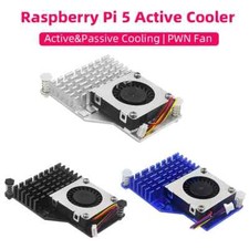 Active Cooler Heatsink PWM Adjustable Fan Cooling Radiator for Raspberry Pi 5