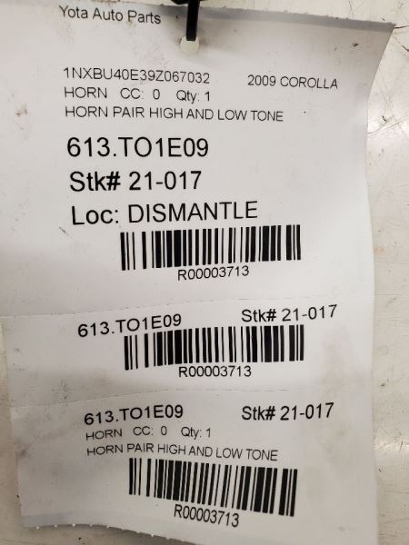 とと Toylexap 86510-30700 High Pitch Horn Assembly Assy For