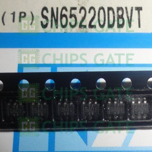 8PCS SN65220DBVR SN65220 SOT23-6 TI #W6*