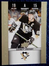Game Day Action UD Tim Hortons card HGD-15 2019 -20, Sidney Crosby - Penguins