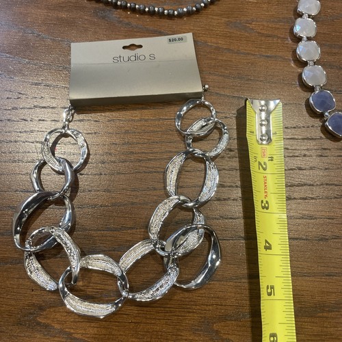 Lote de 6 juegos de joyería sin cuello y orejas 1342 - Imagen 2 de 12