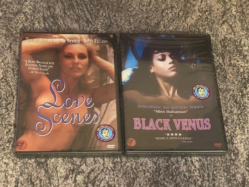 2 NEW Severin Exploitation DVD Lot! Love Scenes + Black Venus! Julie Newmar!!!