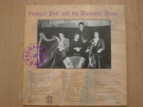 LP Vinyl Gerhard Polt und die Biermösl Blosn "Freibank Bayern" gebraucht - Bild 2 von 2