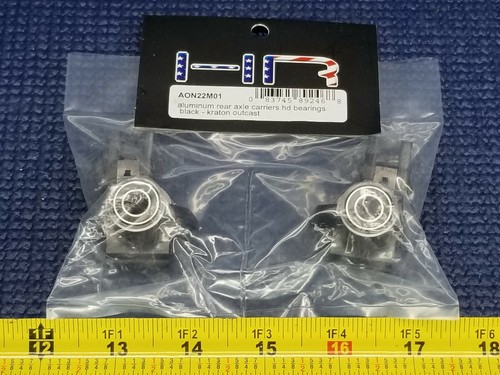 *NEW* Aluminum Rear Hubs Axle Carriers AON22M01 Arrma Kraton Outcast Notorious - Picture 4 of 8