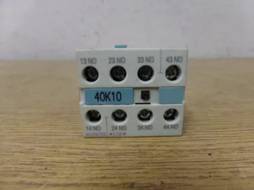 Siemens 3RH1921-1FA40 Auxiliary Contact Block 40K10 *FREE SHIPPING*