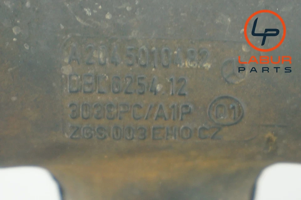 W204 08-12 梅赛德斯 C300 C350 GLK350 下散热器冷却液软管套装 C999 — 第 4/4 张图片