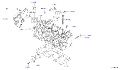 Nissan 13510 00q0b