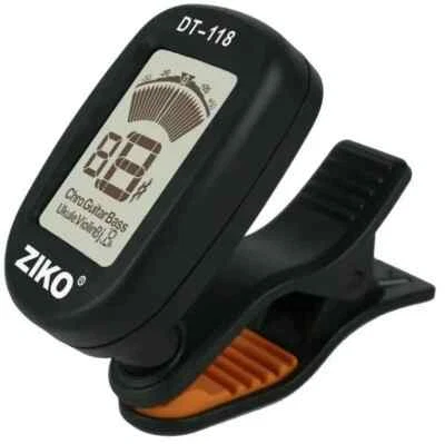 ZIKO DT-118 CLIP-ON DIGITAL TUNER FREE UK SHIPPING