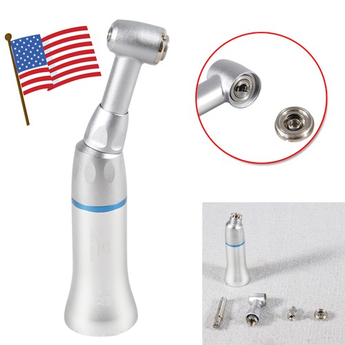 NSK Style Dental (LED) High low Speed Contra Angle Handpiece Push Button Turbine - Picture 28 of 32