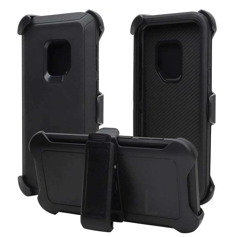 For Samsung Galaxy S9/S9+ defender Case Cover Shockproof Series with Belt Clip - Image 2 of 3