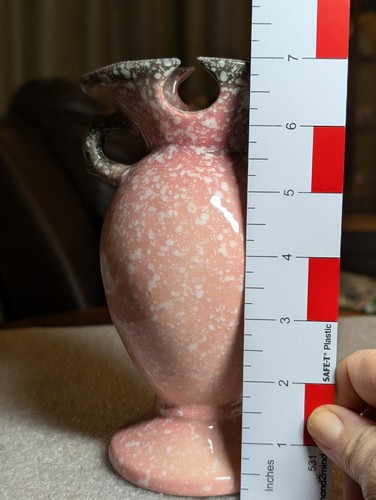 Hull W4 Pink Royal Imperial 6 1/2" Vase - Picture 10 of 11