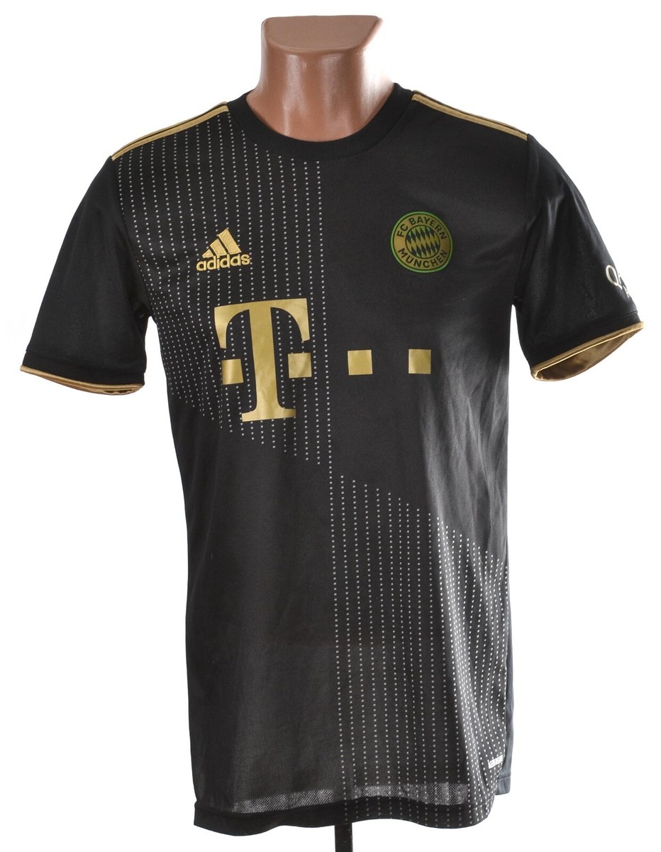 FC Bayern Munchenアディダス サッカーシャツ&パンツ上下セット黒 BAYERN MUNICH 2021/2022 AWAY FOOTBALL SHIRT ADIDAS S | eBay