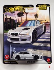 2026 Hot Wheels Premium Boulevard BMW M3 GTR  142 Real Riders Silver C3