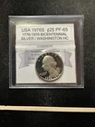 1976  S  USA,  Washington Bicentennial Silver Quarter Dollar ¢25 Cent. #142