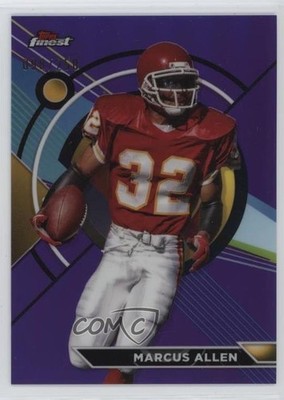 2023 Composite Topps Finest Purple Refractor 98/250 Marcus Allen #200 HOF y0i