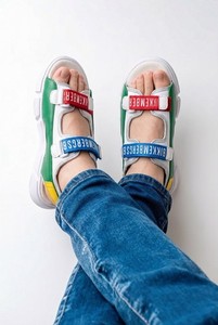 Sandalias Bikkembergs Junior - coloridas y súper cómodas! T. 37