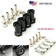 10/15/20/25mm Wheel Hub Hex Drive Adaptor Extension Offset For 1/10 RC Crawler