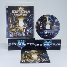 Mortal Kombat vs. DC Universe  PS3 CIB W/ Manual - PlayStation 3