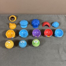 Vintage 1985 Nerfuls Parker Brothers Lot of 14 Pieces Full Figures Burger King