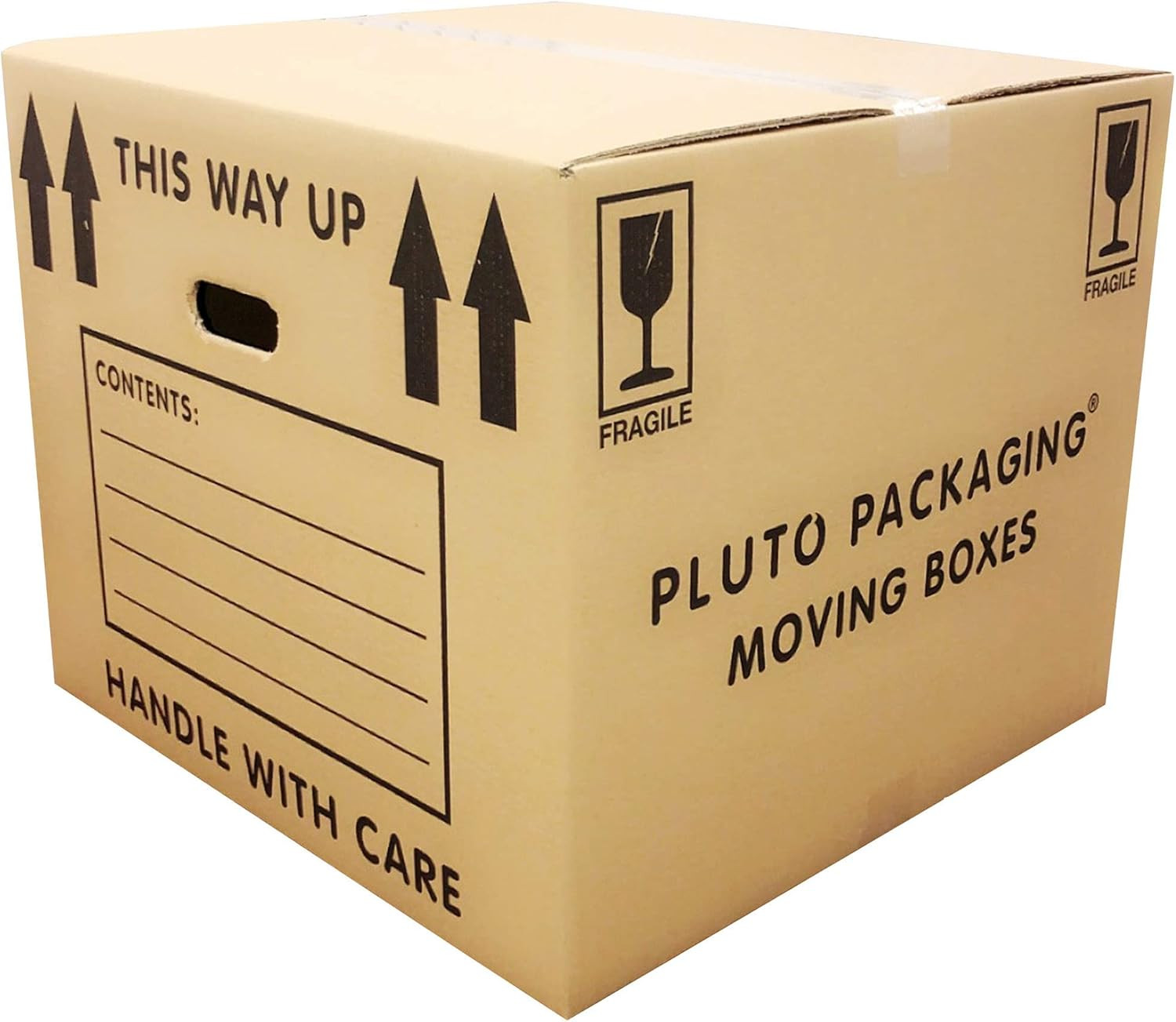 5 Strong Extra Large Cardboard Storage Packing Moving House Boxes with Carry Han