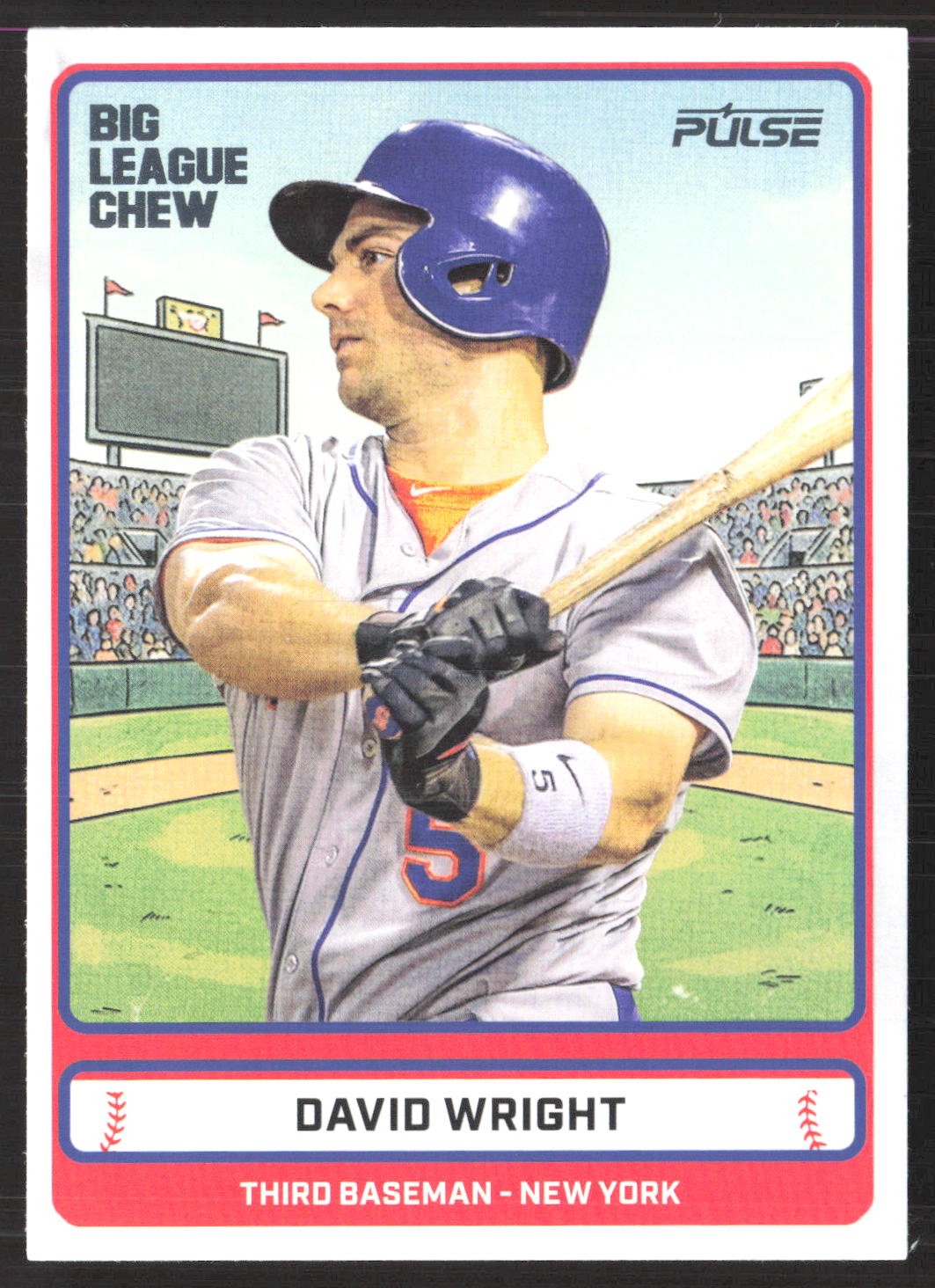 2026 Pulse Baseball Big League Chew Big League Chew David Wright Mets #BLCL-32