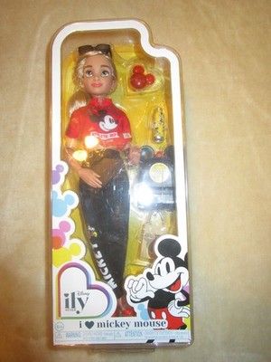 Disney ily 4EVER I Love Mickey Mouse Doll & Accessories New!
