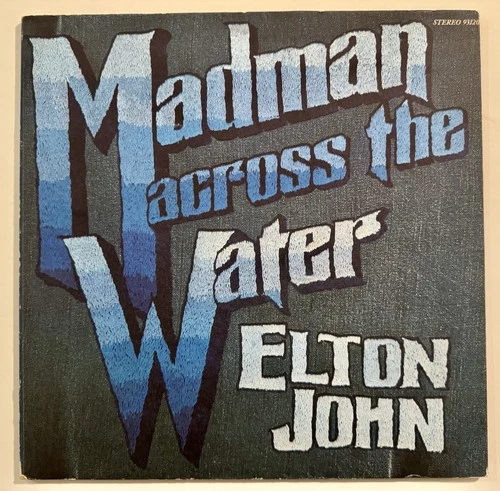 Elton John Madman Across The Water Vinyl LP NM/VG+ 1971 1st U.S Pressing
