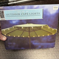 Lumières de café extérieures, 20 ampoules - Neuf dans sa boîte !