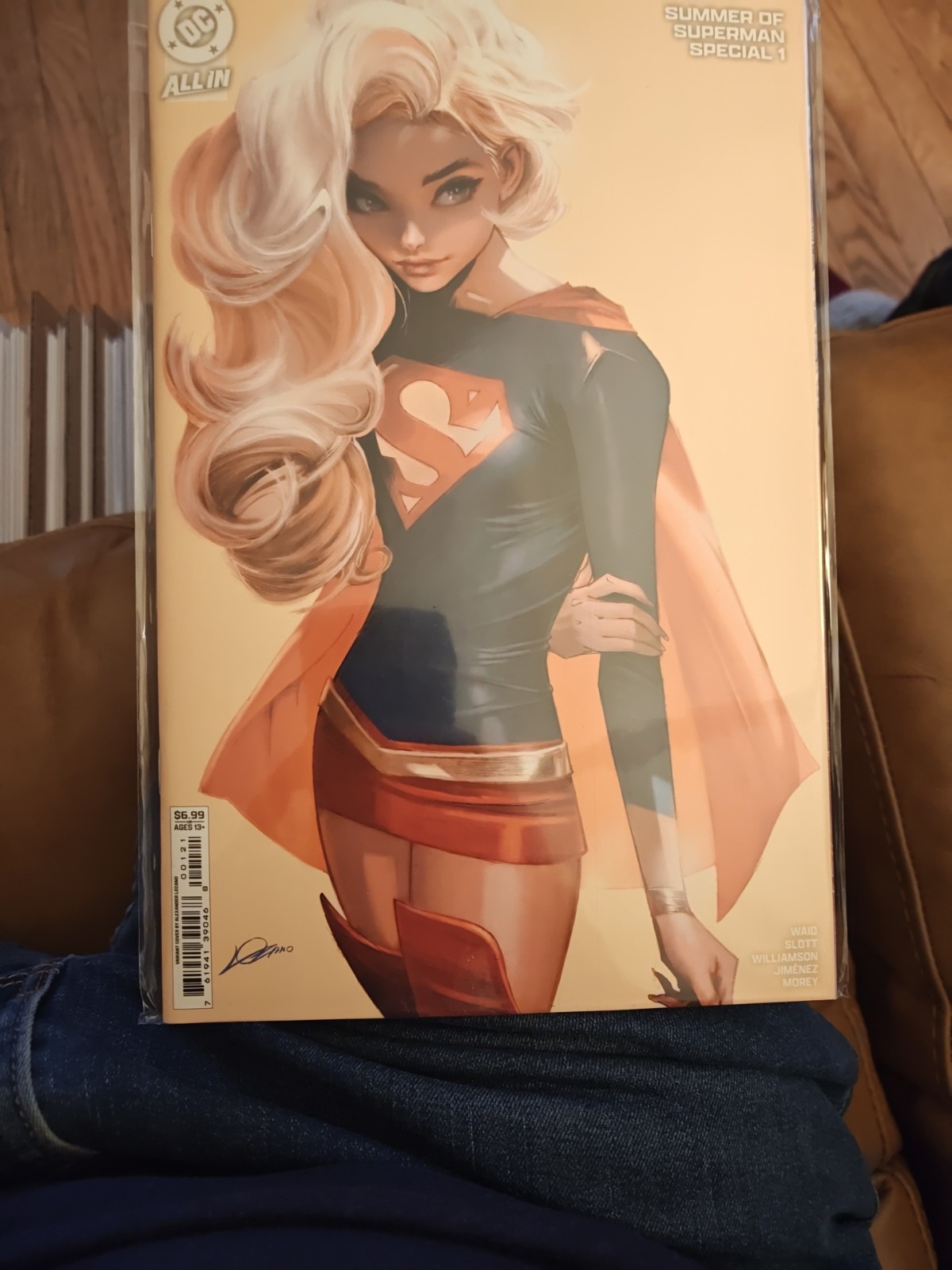 Supergirl/Summer of Superman Special #1 Alexander Lozano Cardstock Variant Cover