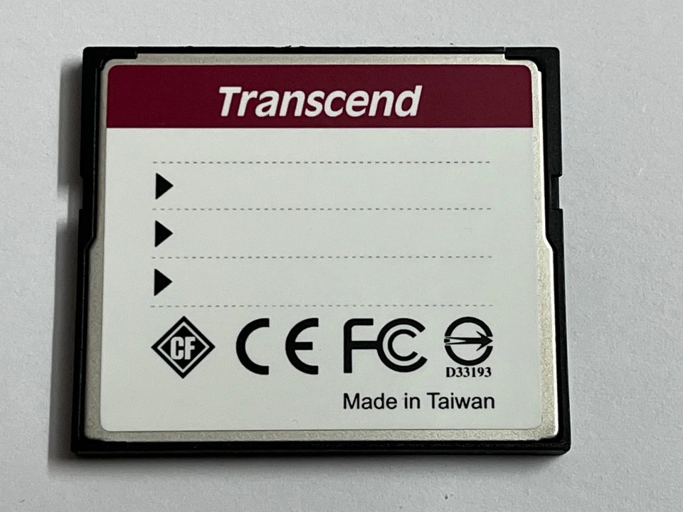 New Transcend TS128MCF220I 128MB Industrial Grade Compact Flash CF Card 220X - Image 4 of 4