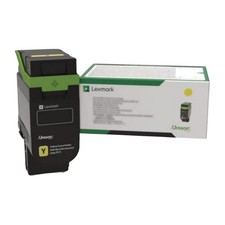 Lexmark 75M10Y0 Toner Cartridge Yellow 2000 Yield Genuine New Sealed OEM