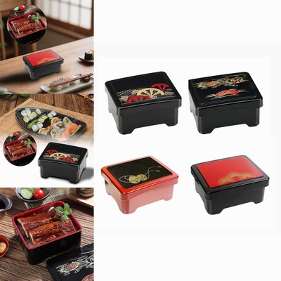 Sushi Behälter Mahlzeit Unadon Box Aufbewahrung Tragbar Mahlzeit Vorbereitung Japanische Küche Tablett