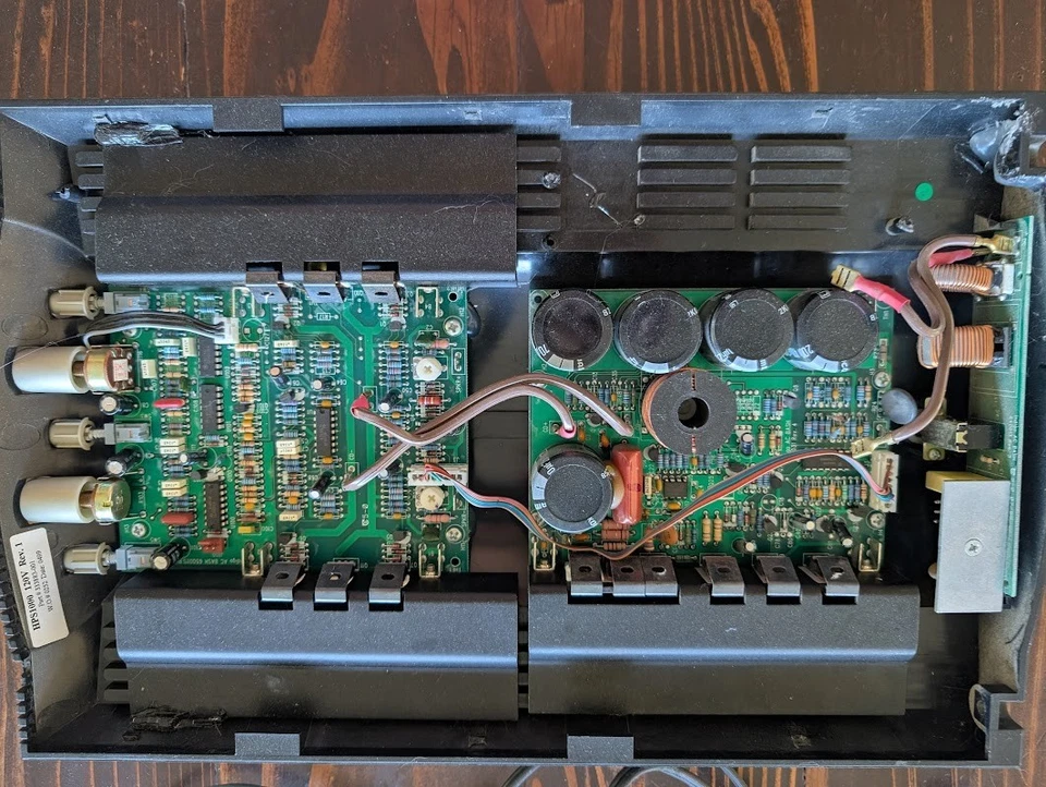 Tal cual, Para Piezas | Infinity HPS-1000 Amplificador Panel Frontal Electrónica Foto 2 de 4