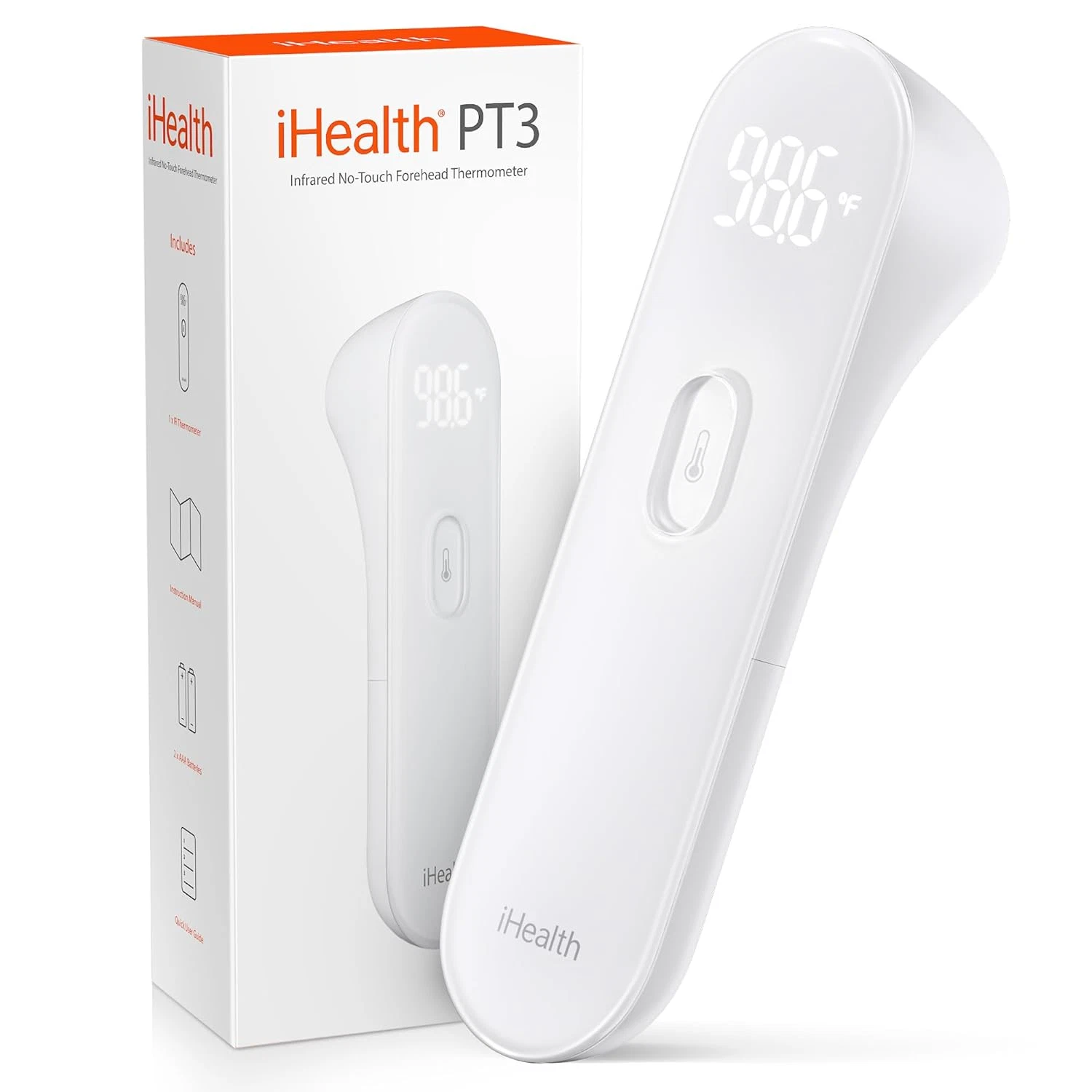 Touch Forehead Thermometer for Adults, Kids, Babies - 1S Fast Accurate, 3 Ultra-
Opens in a new wind
