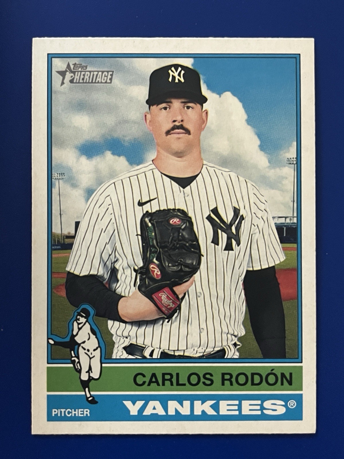 2025 Topps Heritage Carlos Rodon #481 NM SP NY Yankees *FliprelicCards*