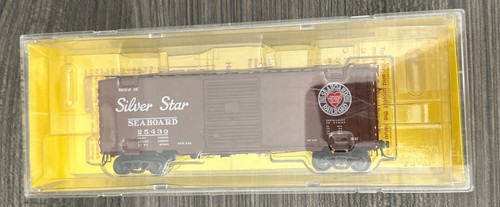 Kadee Cars HO RTR #5115 40’ PS-1 Boxcar Seaboard Air Line #25439 Nuovo con scatola