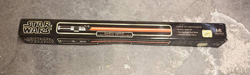 Master Replicas Darth Vader Force FX Lightsaber SW202S Complete Box w/ Batteries