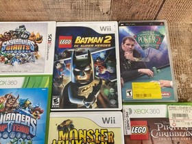 Lot of 11 Games Bundle Nintendo Wii PSP XBOX 360 Nintendo DS Xbox One