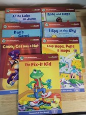 Lot Of 7 Assortment Leap Frog Leap Reader Interactive Books Long Short Vowels