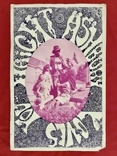 Original 1967 Haight Ashbury Loves You POSTER Vintage JOSEPH GOMEZ 1960 DOUBLE H