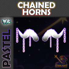 Roblox World Zero WZ - CHAINED HORNS - PASTEL HEX ITEMS
