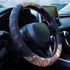 Mossy Oak Steering Wheel Cover With Comfort Grip Heavy Duty 600d Oxford Mate... Mossy Oak Steering Wheel Cover With Comfort Grip Heavy Duty 600d Oxford Mate...