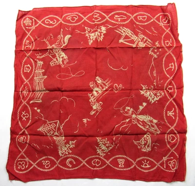 Western/Bandana Vintage Plain & Solid Handkerchiefs for sale | eBay