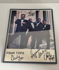 Vintage Four Tops Signed Promo Photo - Estate Find - Unauthenticated