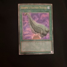 Yu-Gi-Oh TCG Konami Harpie's Feather Duster Quarter Century Secret EDC1-EN001